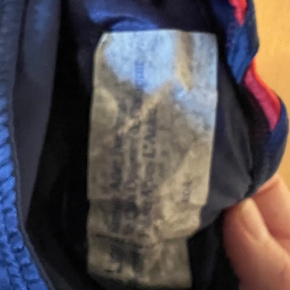 Speedo Women's Racing Race Xtra Life Swimsuit Navy Red NWT Vintage Size 24 - Picture 9 of 10